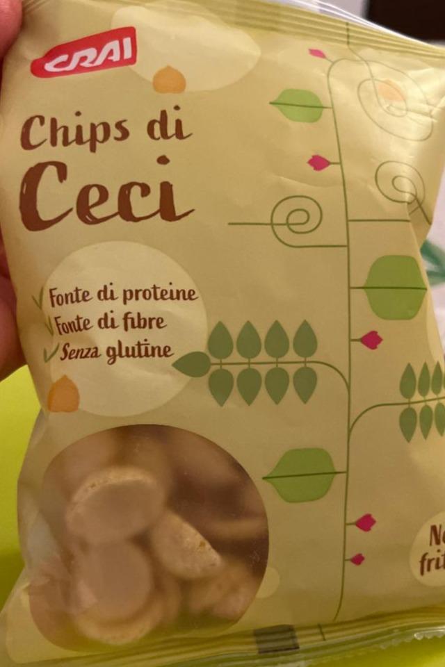 Fotografie - Chips di ceci crai