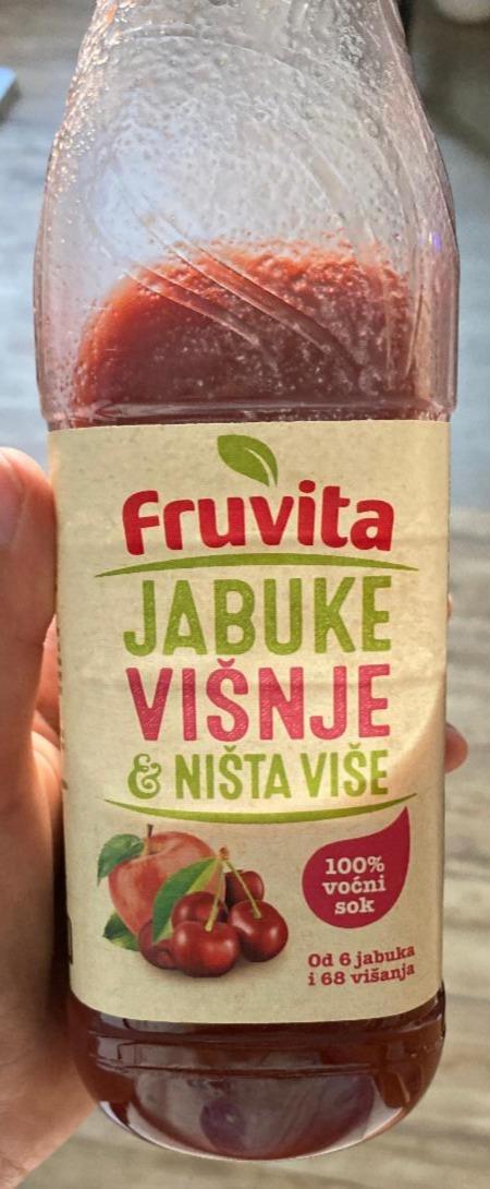 Fotografie - Jabuke višnje & ništa više 100% voćni sok FruVita