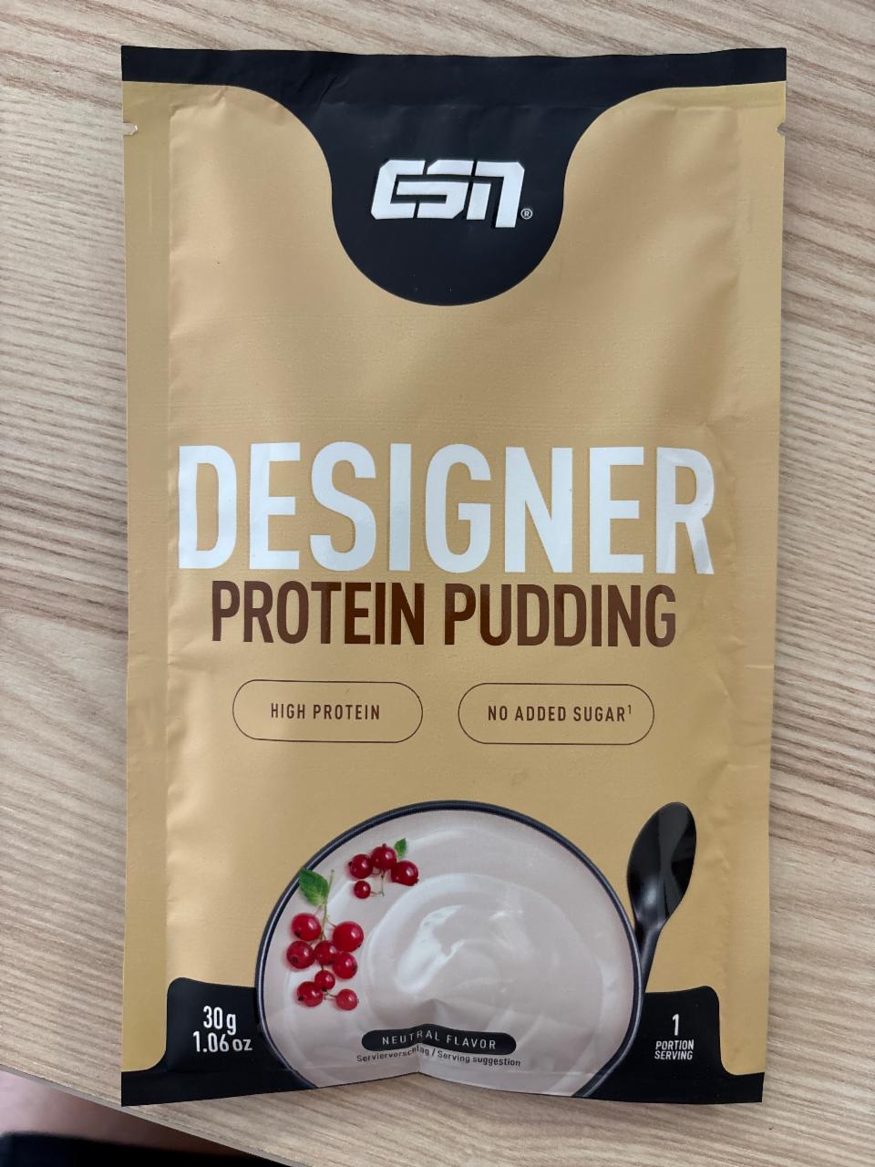 Fotografie - Designer protein pudding neutral flavor ESN