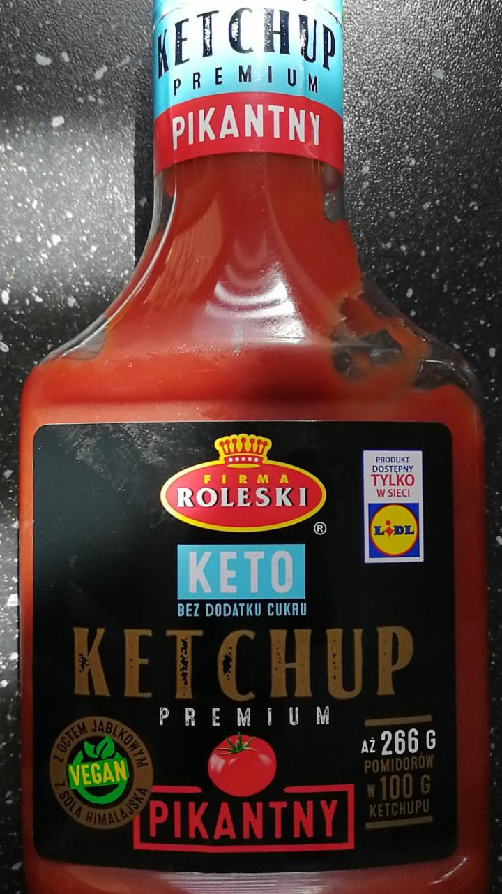 Fotografie - Ketchup premium pikantny Roleski