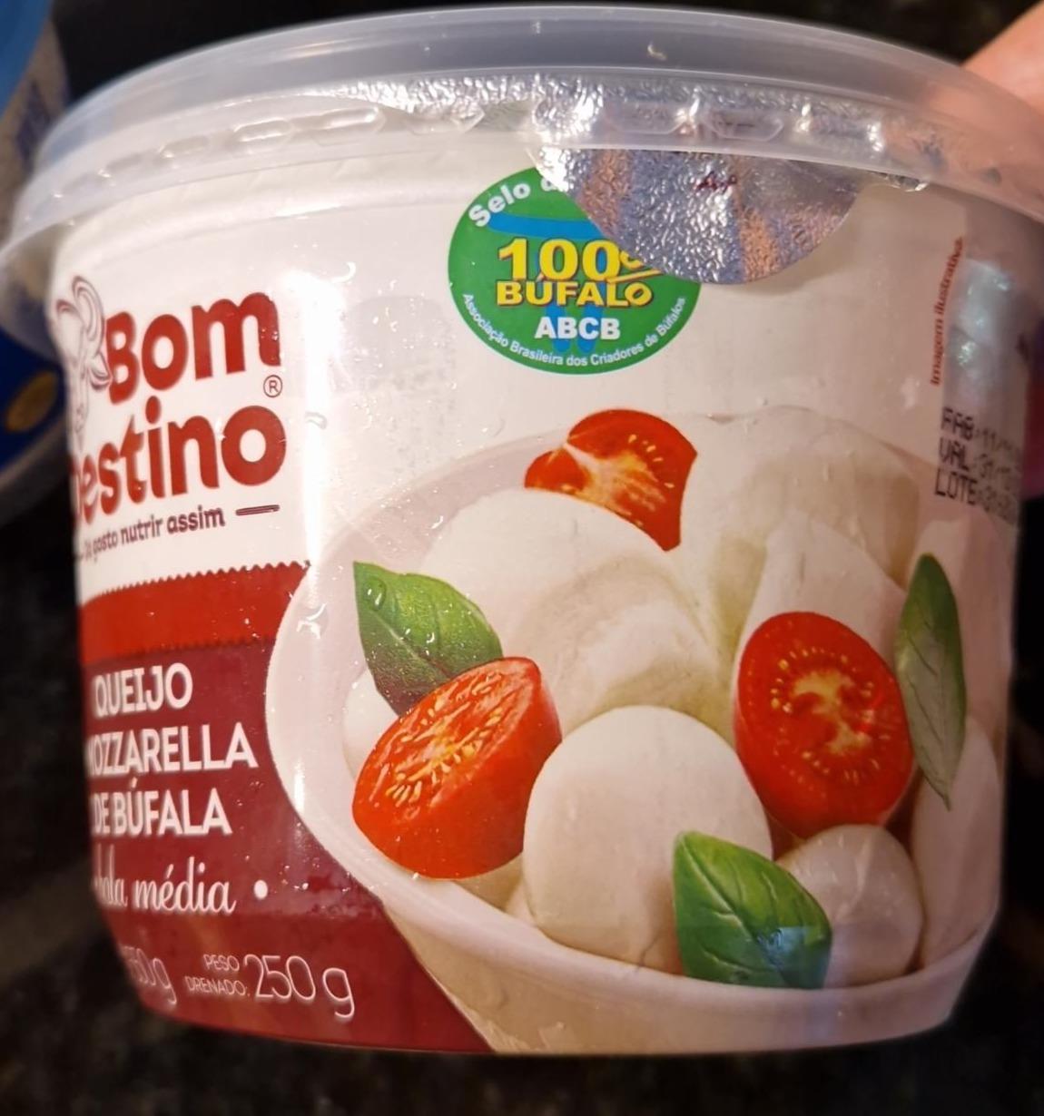 Fotografie - Queijo mozzarella de búfala Bom Destino