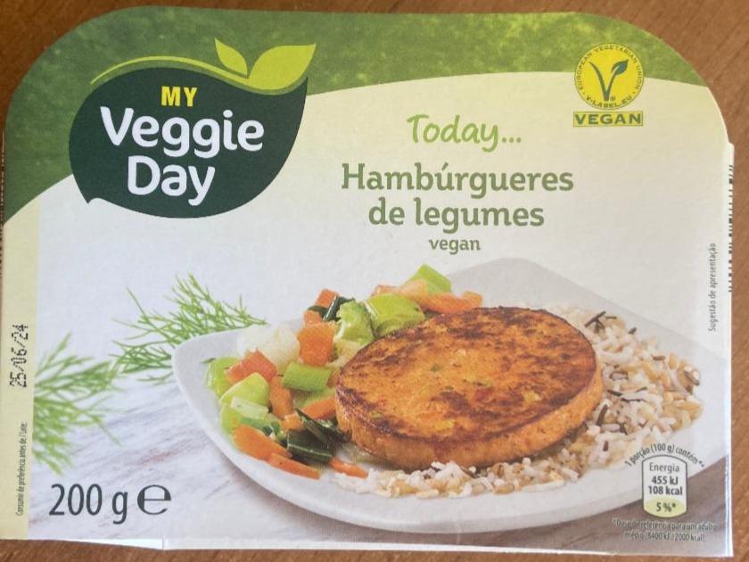 Fotografie - Hambúrgueres de legumes vegan My veggie day