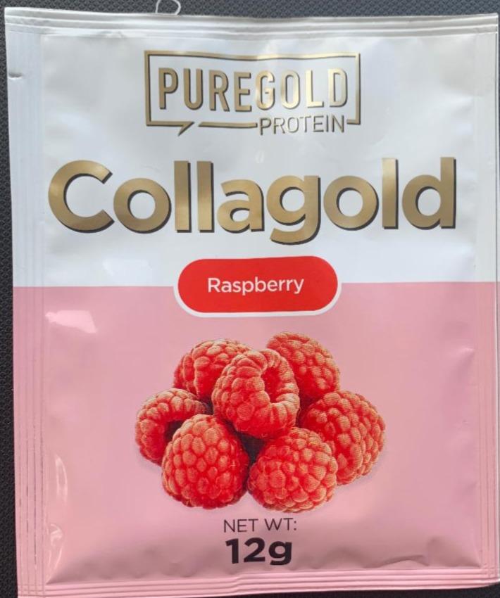 Fotografie - Collagold raspberry Puregold protein