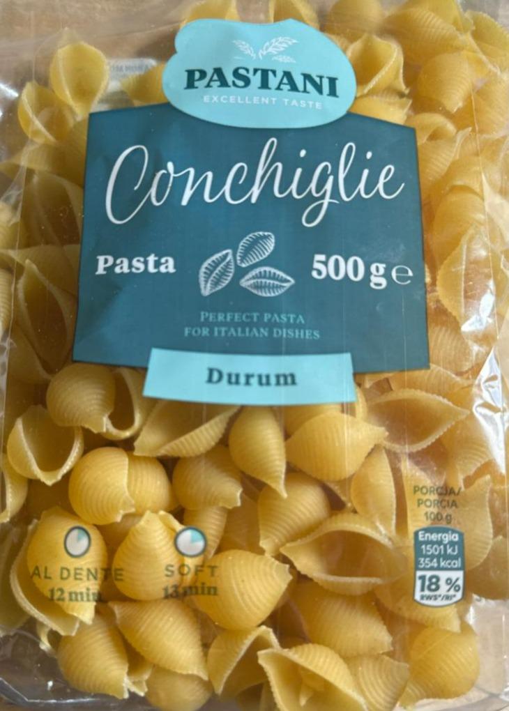 Fotografie - Conchiglie pasta durum Pastani