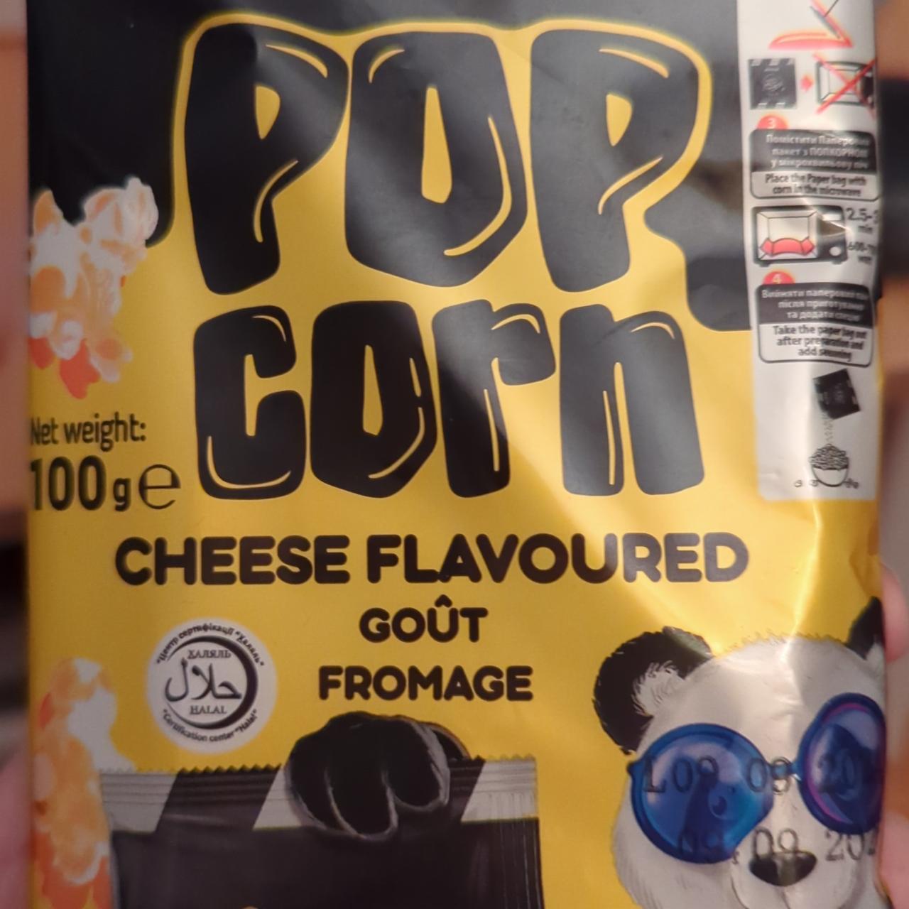 Fotografie - Pop corn cheese Ffavoured goût fromage Panda