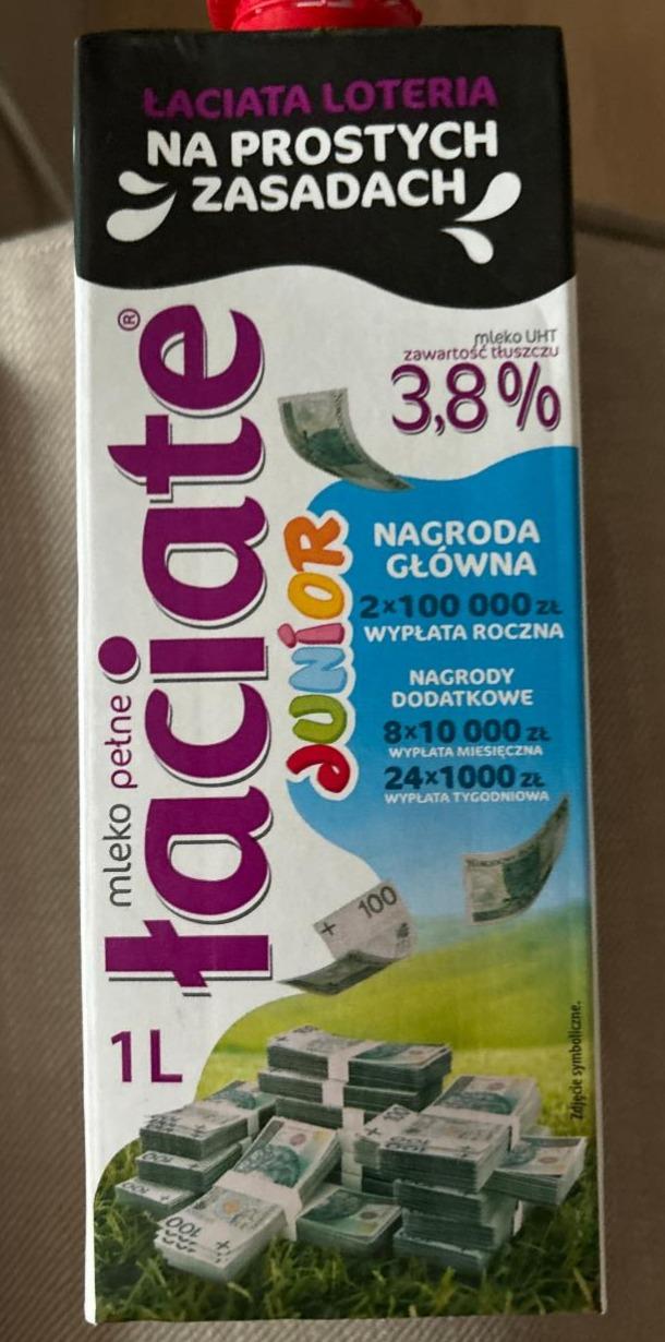 Fotografie - Łaciate Junior mleko pelne 3,8% Mlekpol