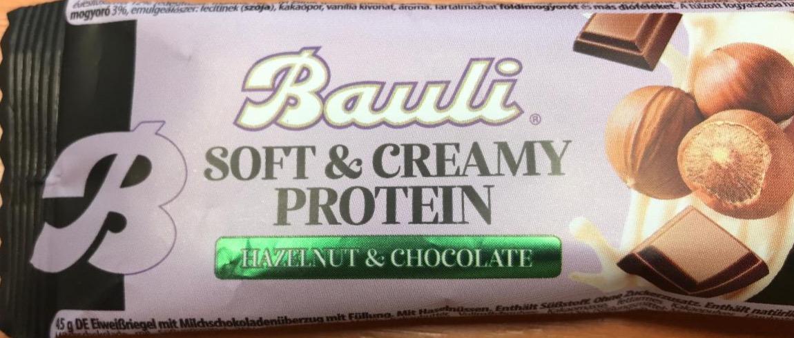 Fotografie - Soft & cream hazelnut chocolate protein Bauli