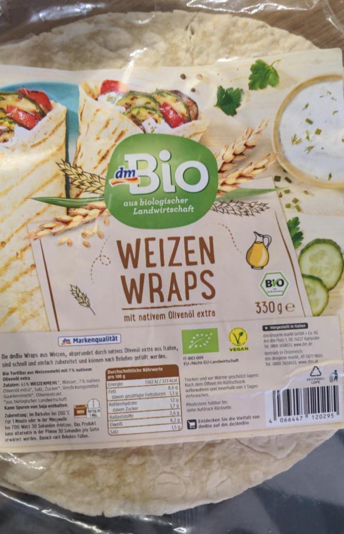 Fotografie - Weizen wraps mit nativem Olivenöl extra dmBio