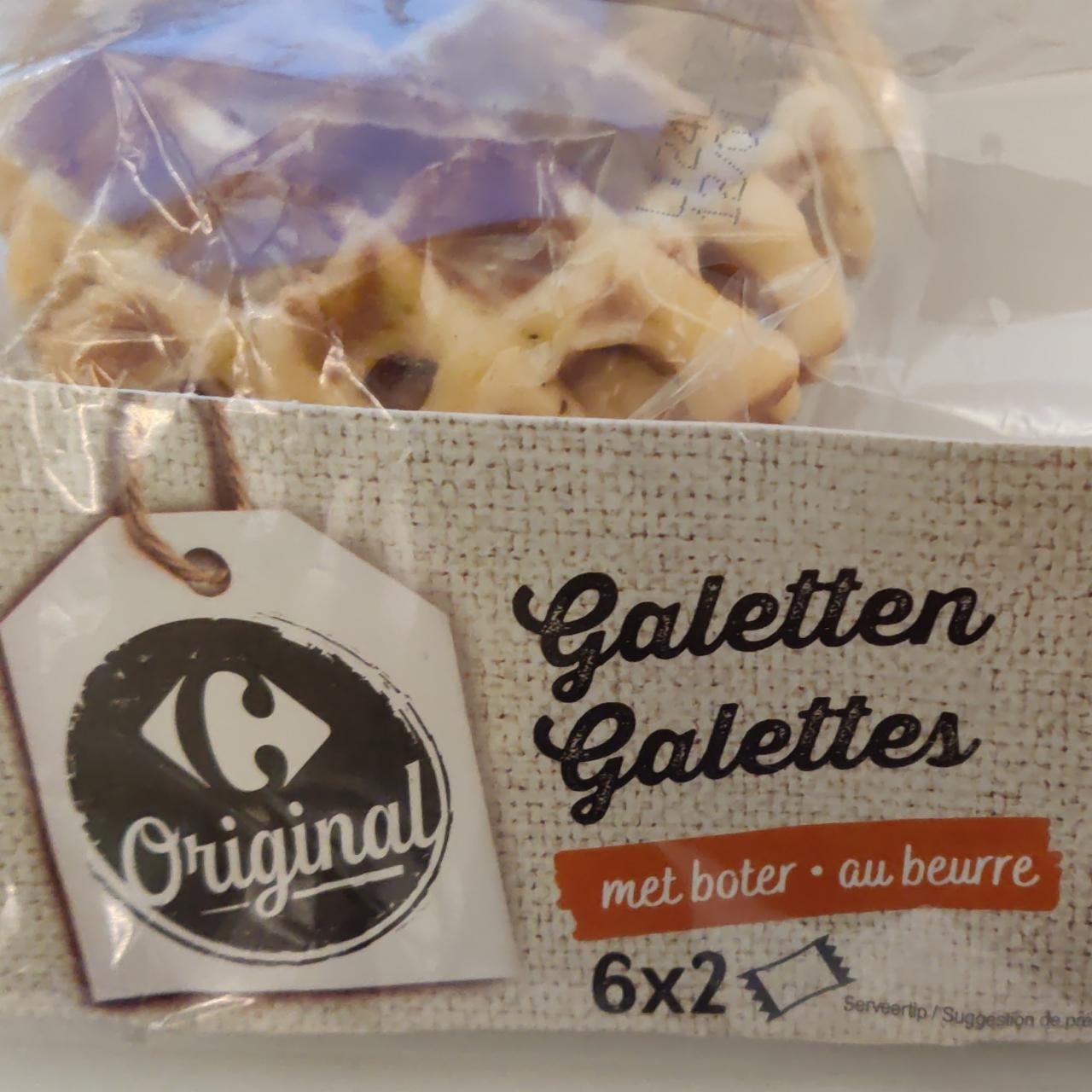 Fotografie - Galetten met boter Carrefour Original