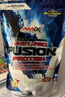 Fotografie - WheyPro Fusion Protein Peanut-Choco-Caramel Amix Nutrition