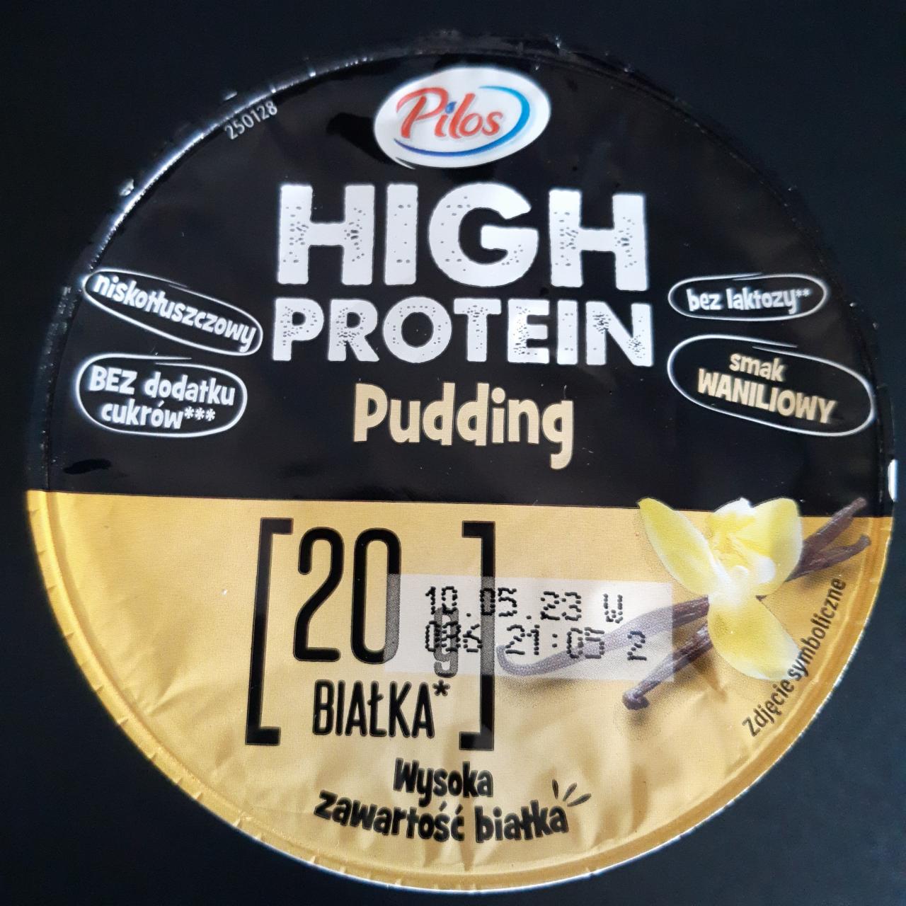 Fotografie - High protein pudding smak waniliowy Pilos