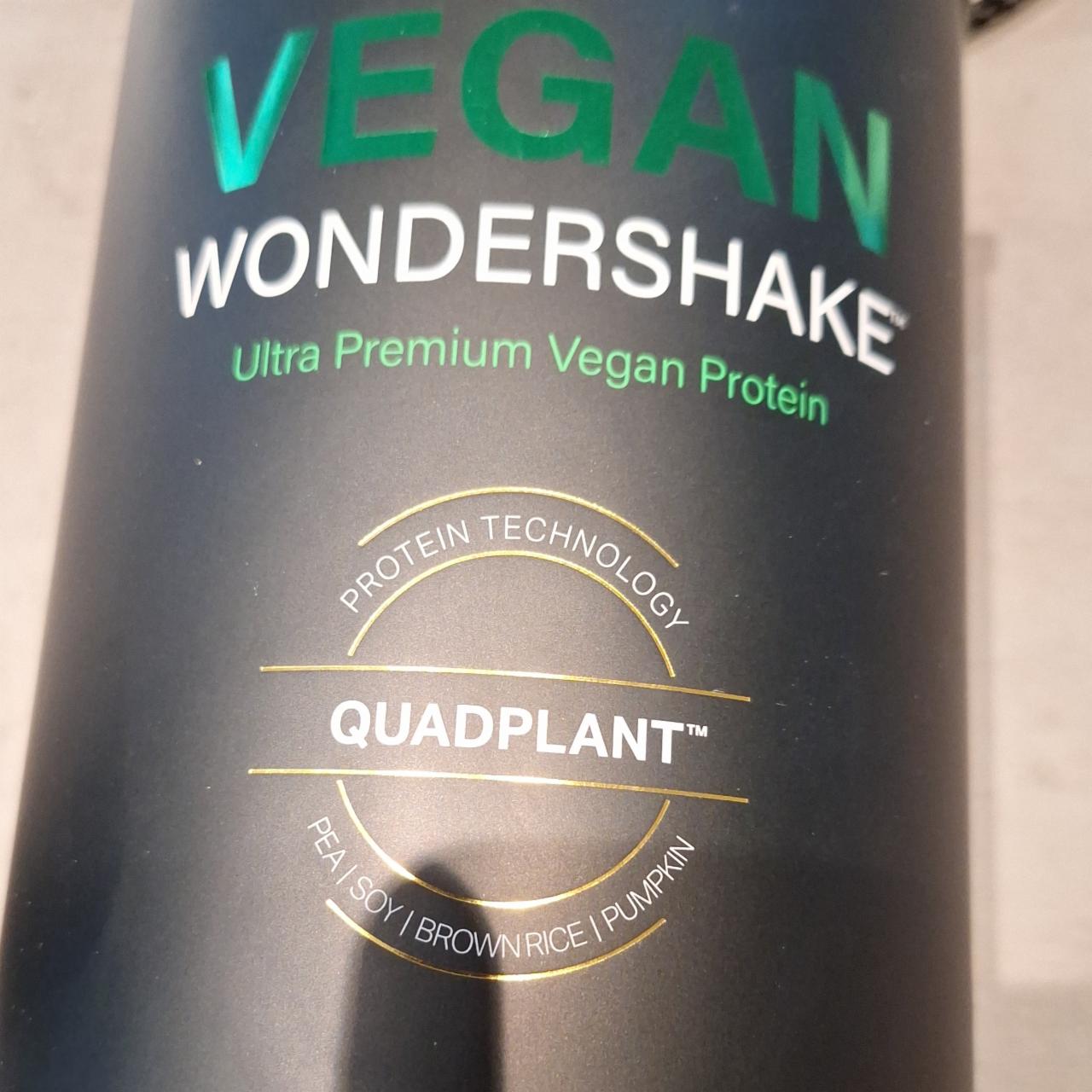 Fotografie - Vegan wondershake pea soy brown rice pumpkin The Protein Works