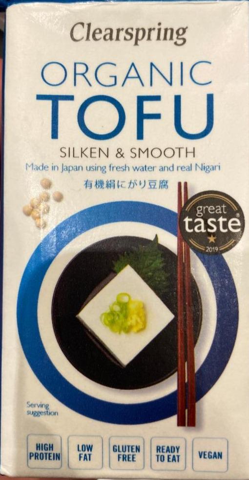 Fotografie - Organic tofu silken & smooth Clearspring