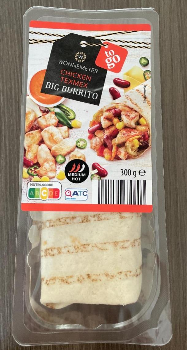 Fotografie - Chicken texmex big burrito Wonnemeyer