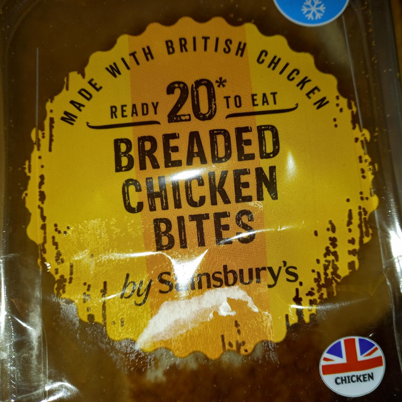 Fotografie - Breaded chicken bites by Sainsbury's