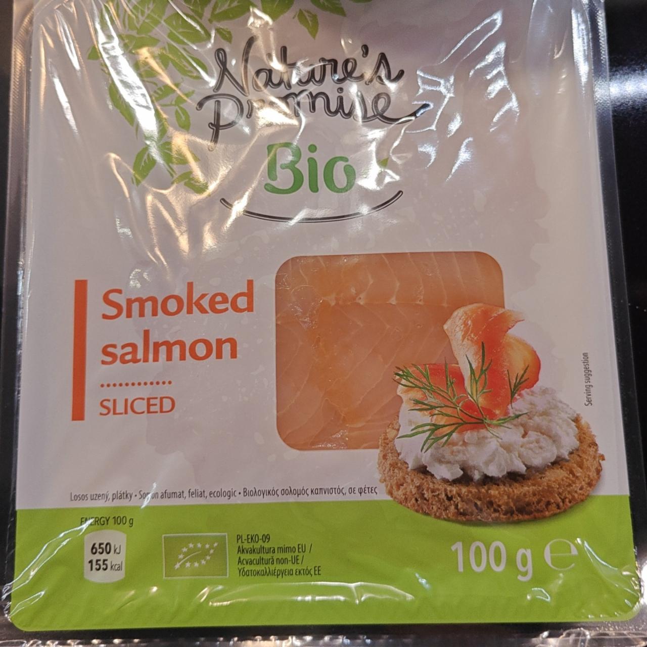 Fotografie - Bio smoked salmon sliced Nature's Promise