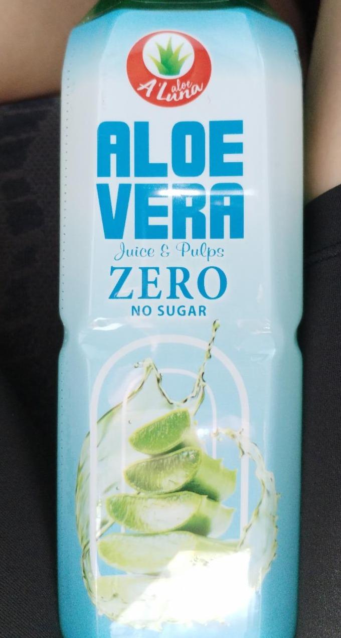 Fotografie - Aloe vera zero no sugar A'luna aloe