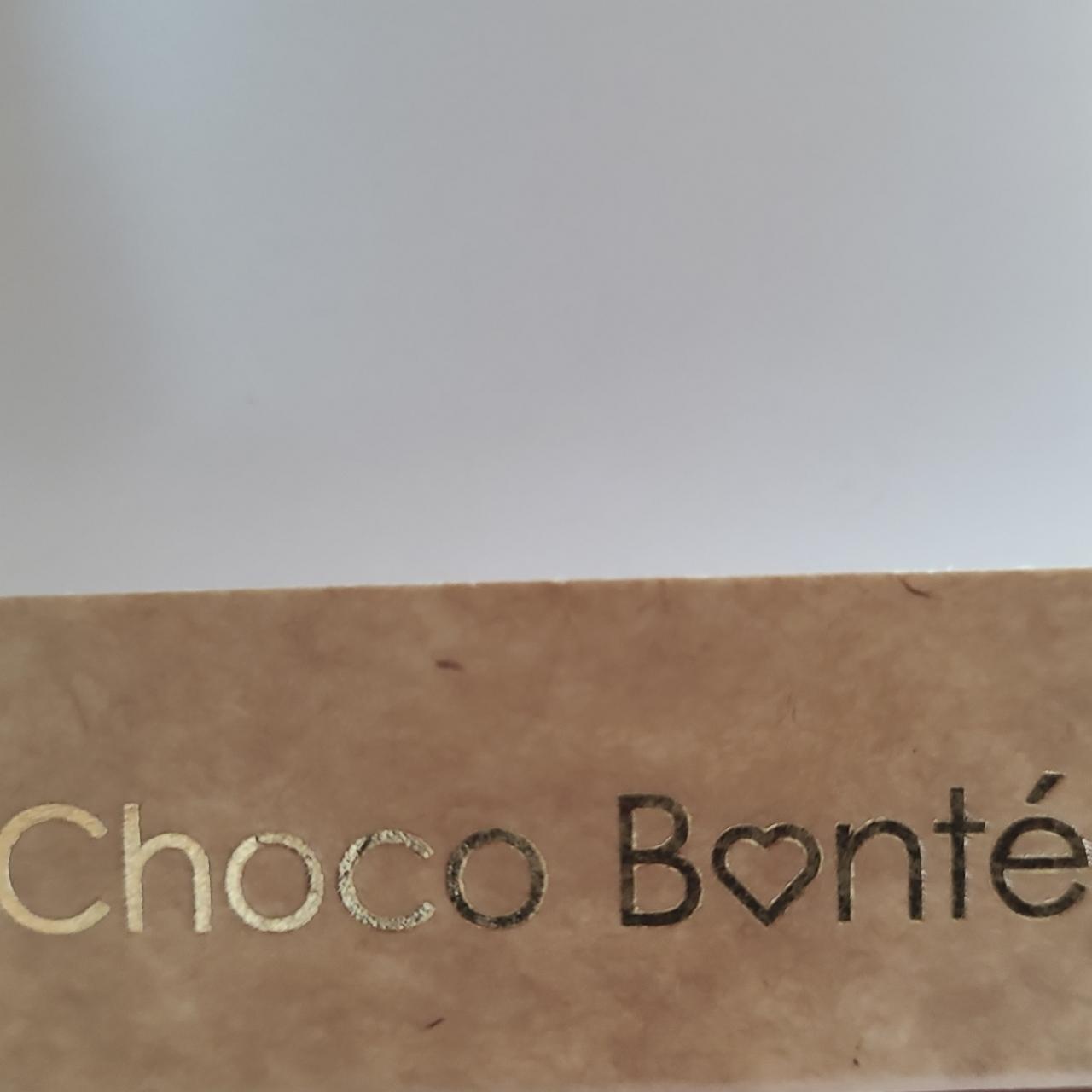 Fotografie - Tabulková hořká čokoláda extra s přísadami Choco Bonté