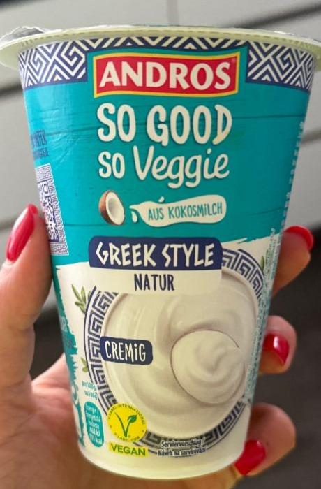 Fotografie - So Good so Veggie aus kokosmilch Greek style natur Andros