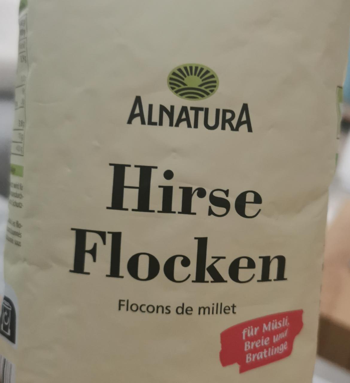 Fotografie - Hirse flocken Alnatura