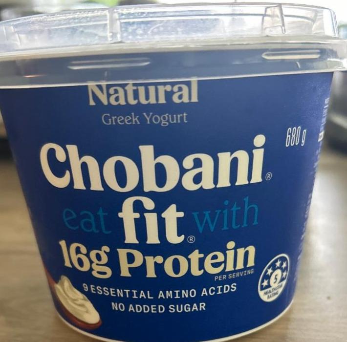 Fotografie - Fit natural greek yogurt 16g protein Chobani