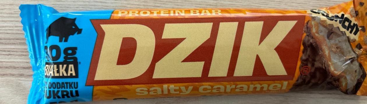 Fotografie - Protein bar salty caramel crunchy DZIK