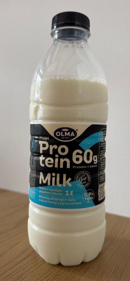 Fotografie - High protein milk 0,9% tuku Olma