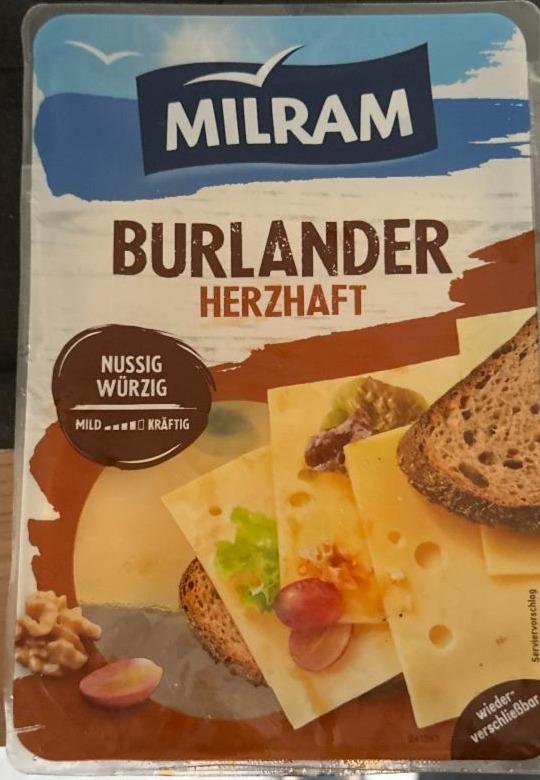 Fotografie - Burlander herzhaft-würzig Milram