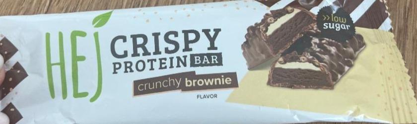 Fotografie - Crispy Protein Bar Crunchy Brownie HEJ