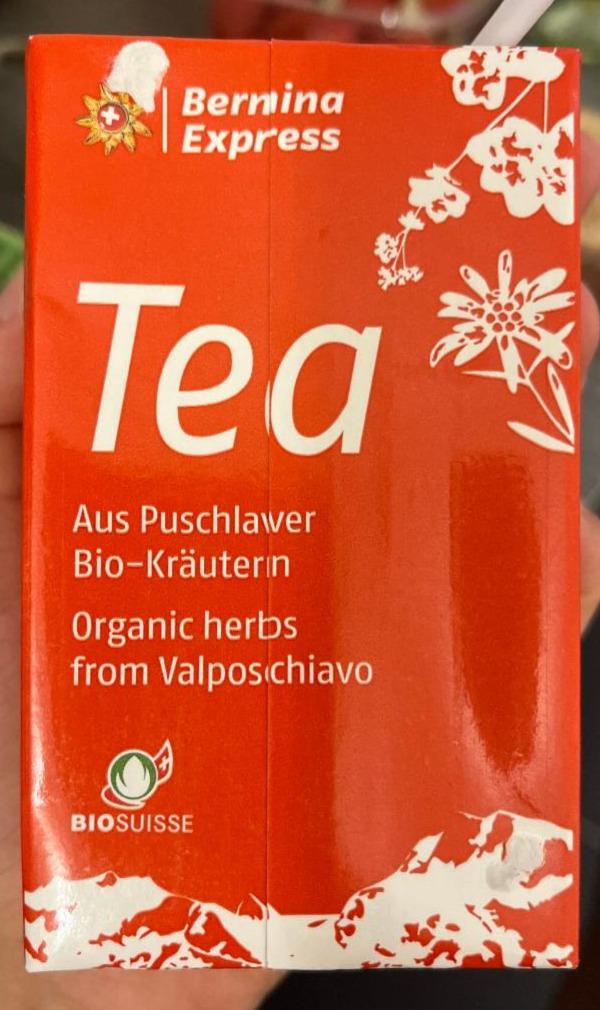 Fotografie - Tea aus puschlaver bio-kräutern Bernina Express