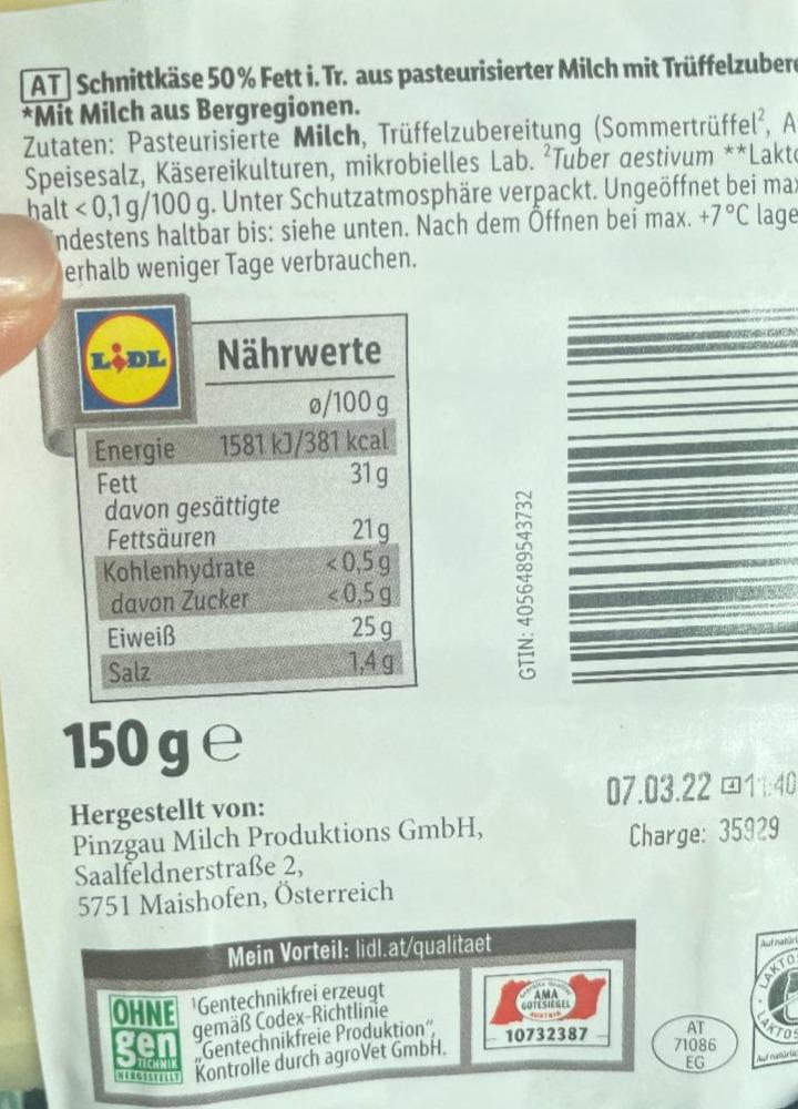 Trüffel Käse