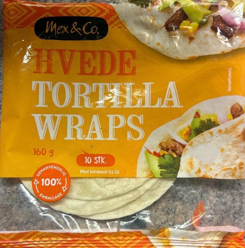 Fotografie - Hvede tortilla wraps Mex & Co.