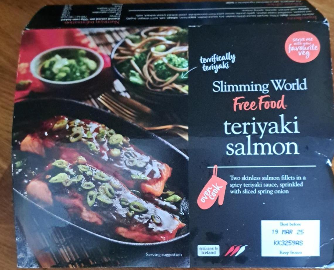 Fotografie - Slimming World teriyaki salmon Free Food