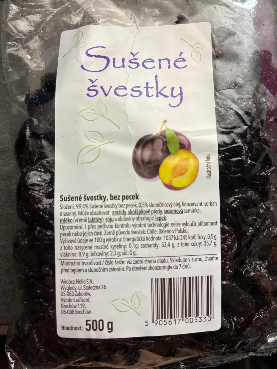 Fotografie - Sušené švestky Helio