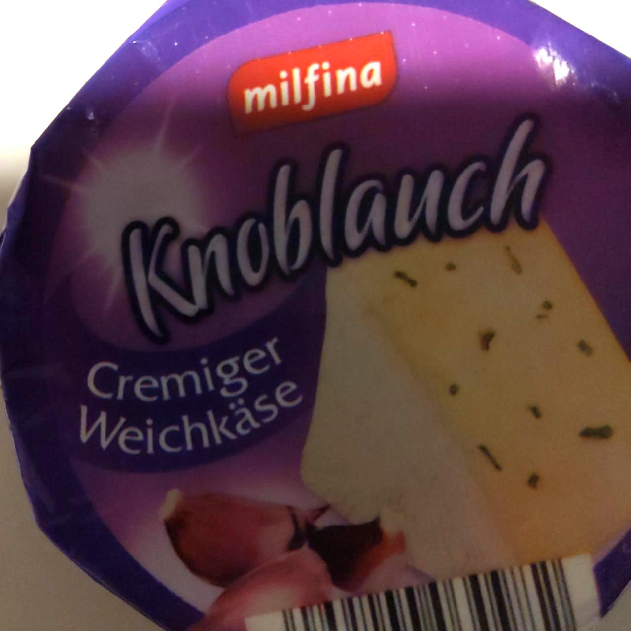 Fotografie - Knoblauch gremiger weichkäse Milfina