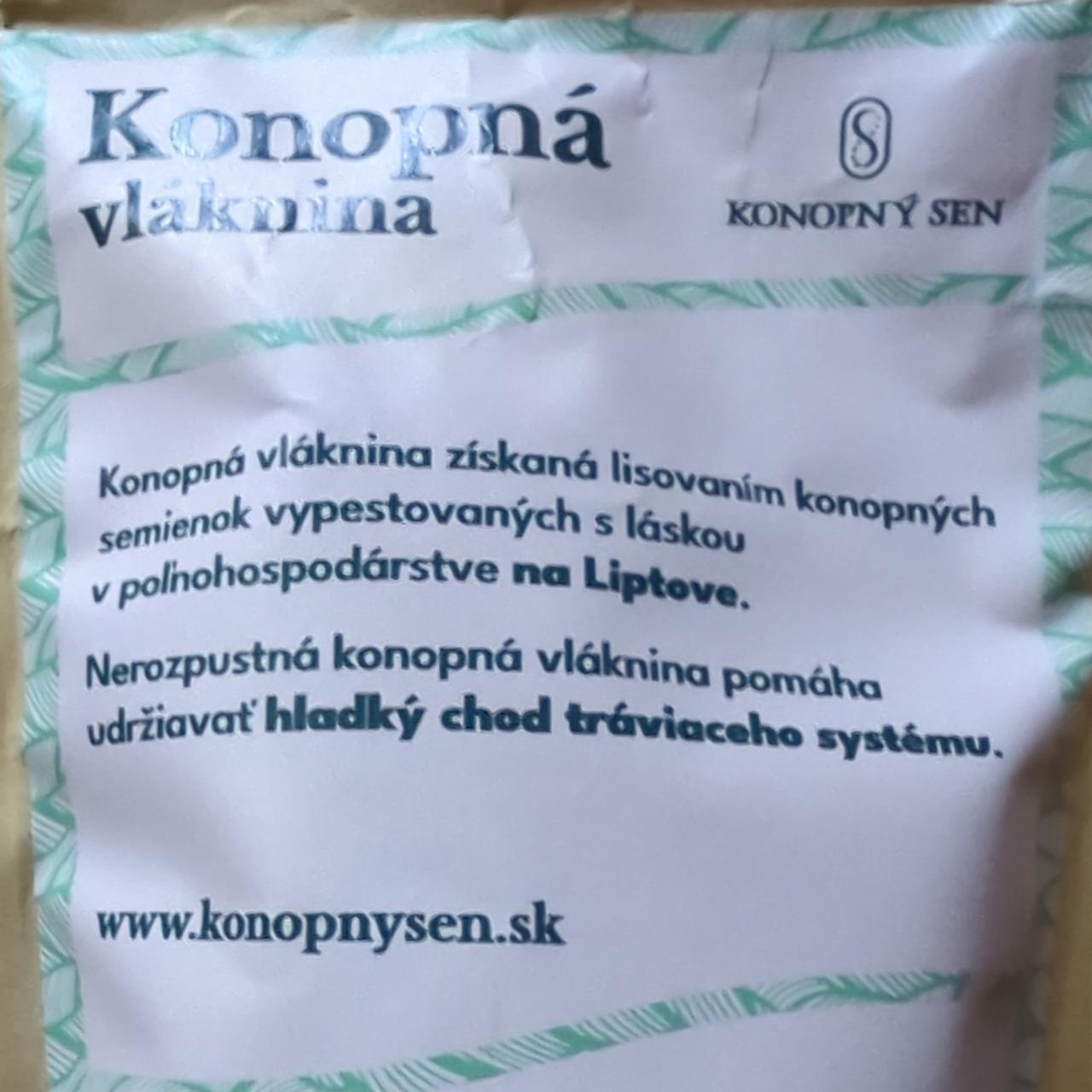 Fotografie - Konopná vláknina Konopný Sen