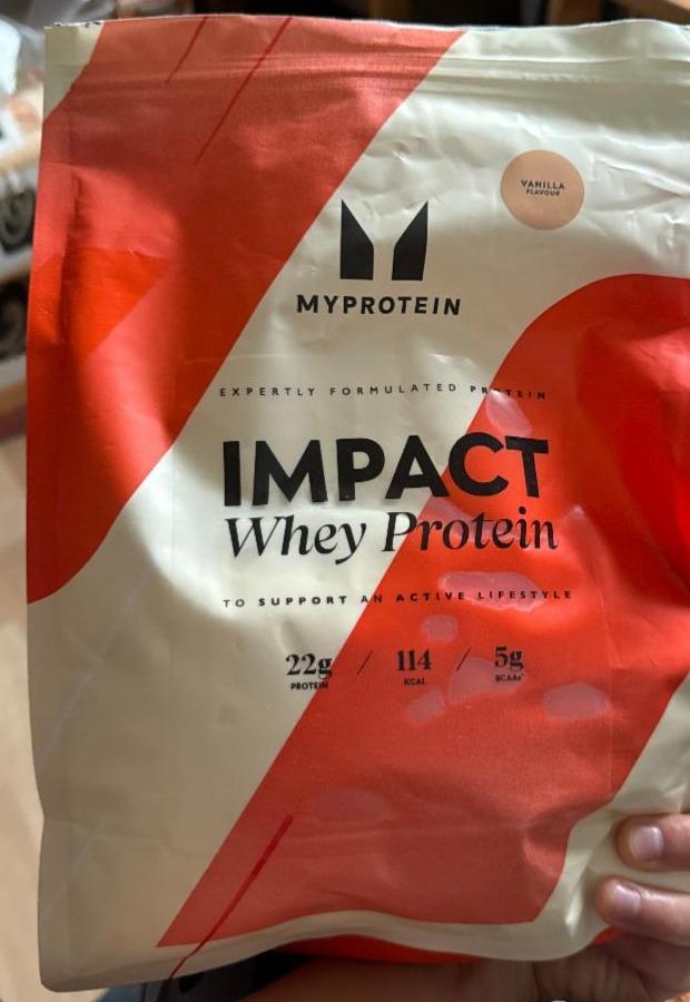 Fotografie - Impact whey protein Myprotein