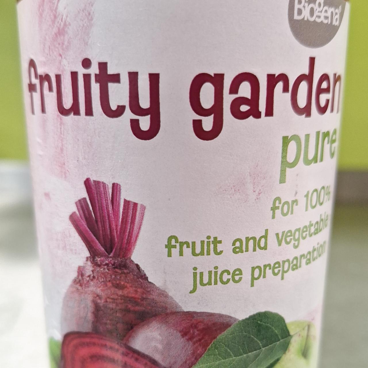 Fotografie - Fruity garden pure Biogena