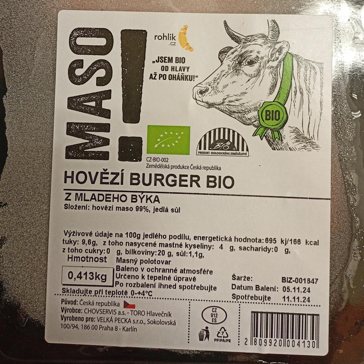 Fotografie - Hovězí burger maso! Rohlik.cz