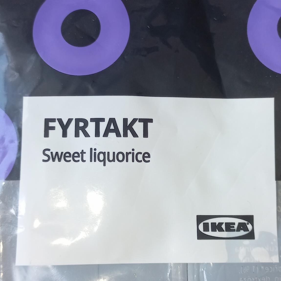 Fotografie - Fyrtakt Sweet liquorice Ikea