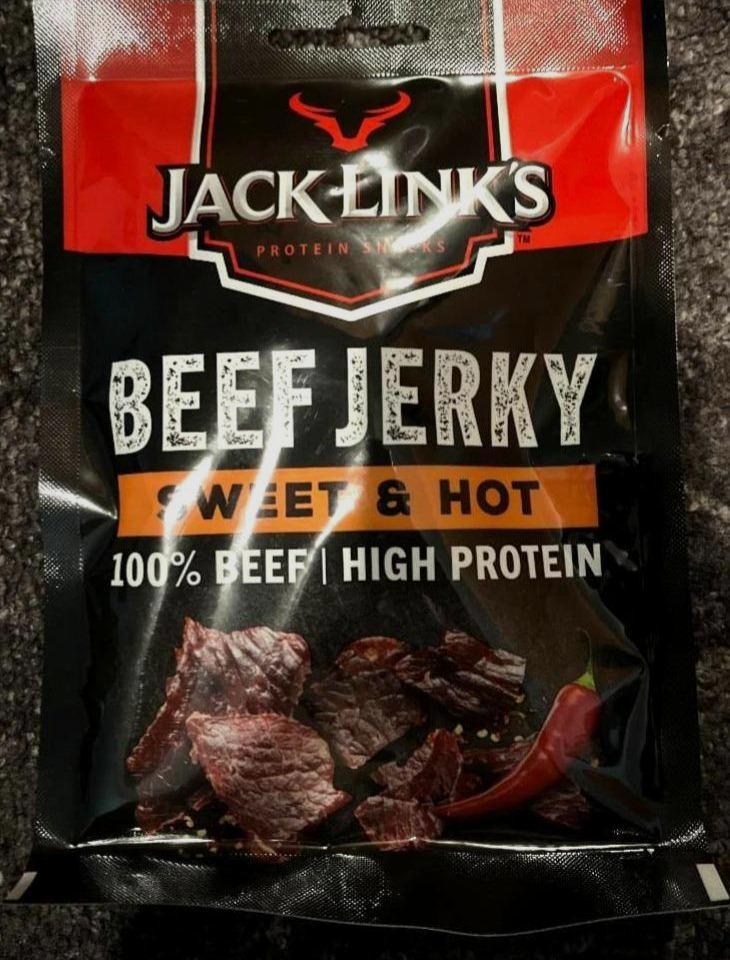 Fotografie - Beef jerky sweet & hot Jack Link's