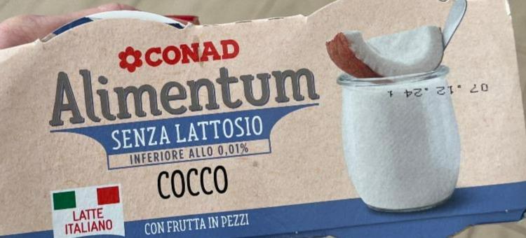 Fotografie - Alimentum senza lattosio cocco Conad