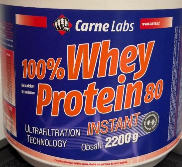 Fotografie - 100% Whey protein 80 borůvka Carne Labs