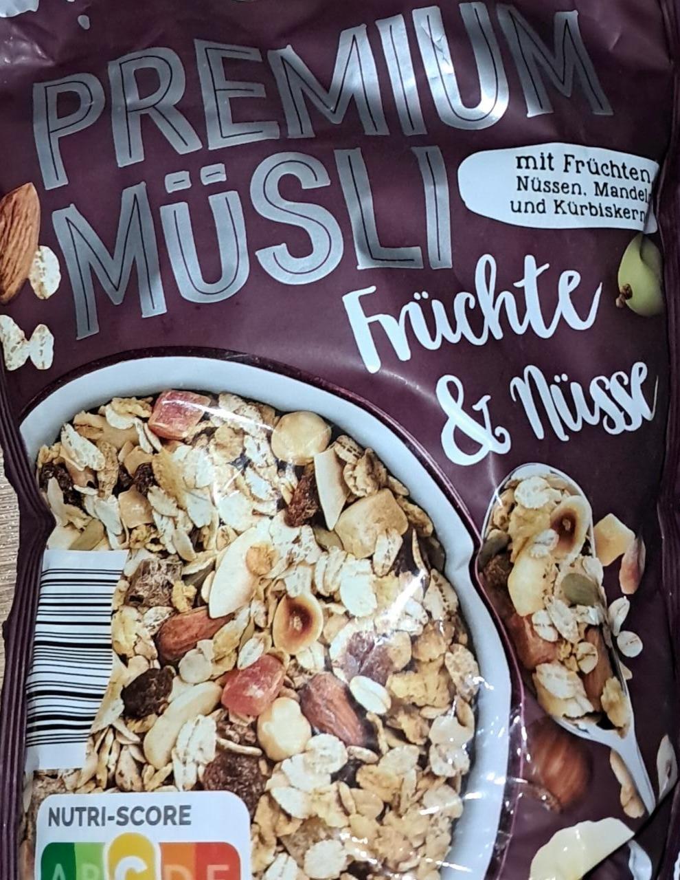 Fotografie - Premium Müsli Früchte & Nüsse Golden Bridge