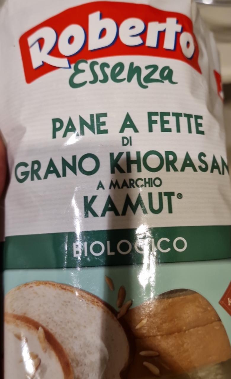 Fotografie - Essenza pane a fette di grano khorasan a marchio kamut biologico Roberto