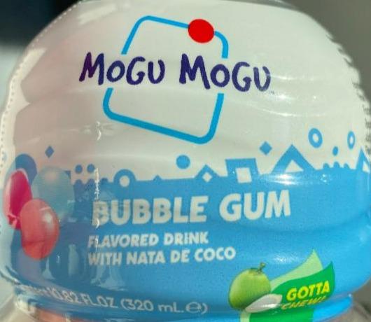 Fotografie - Bubble gum flavored drink with nata de coco Mogu Mogu