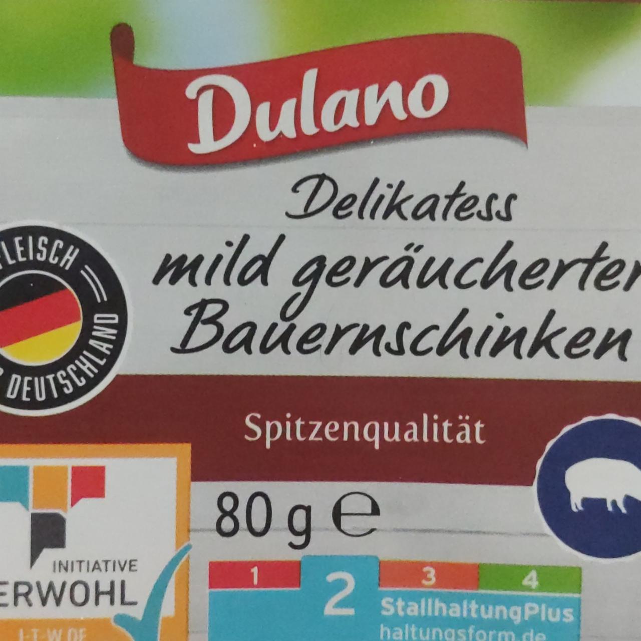 Fotografie - Delikatess mild geräucherter bauernschinken Dulano