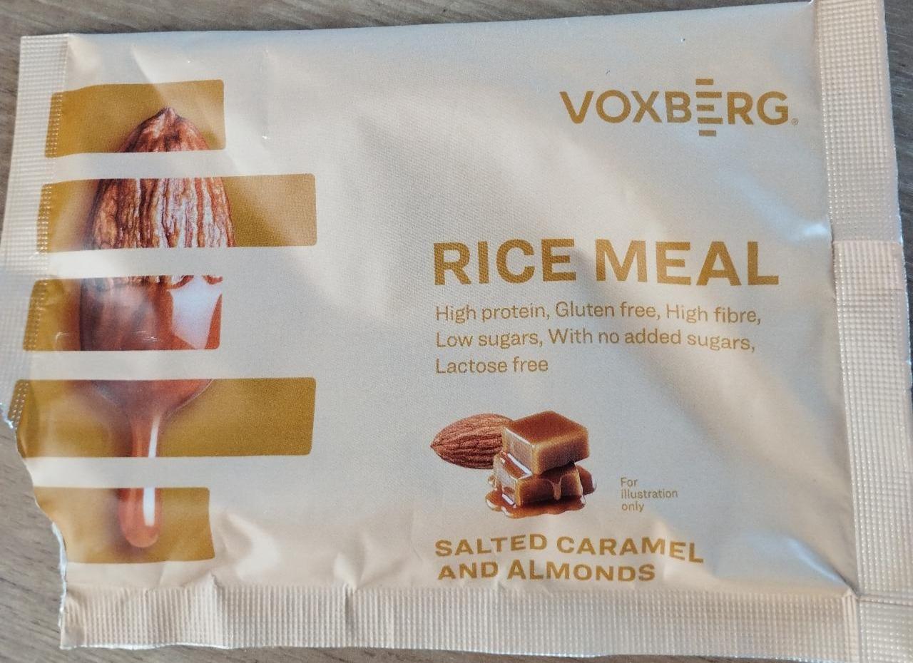 Fotografie - Rice meal salted caramel and almonds Voxberg