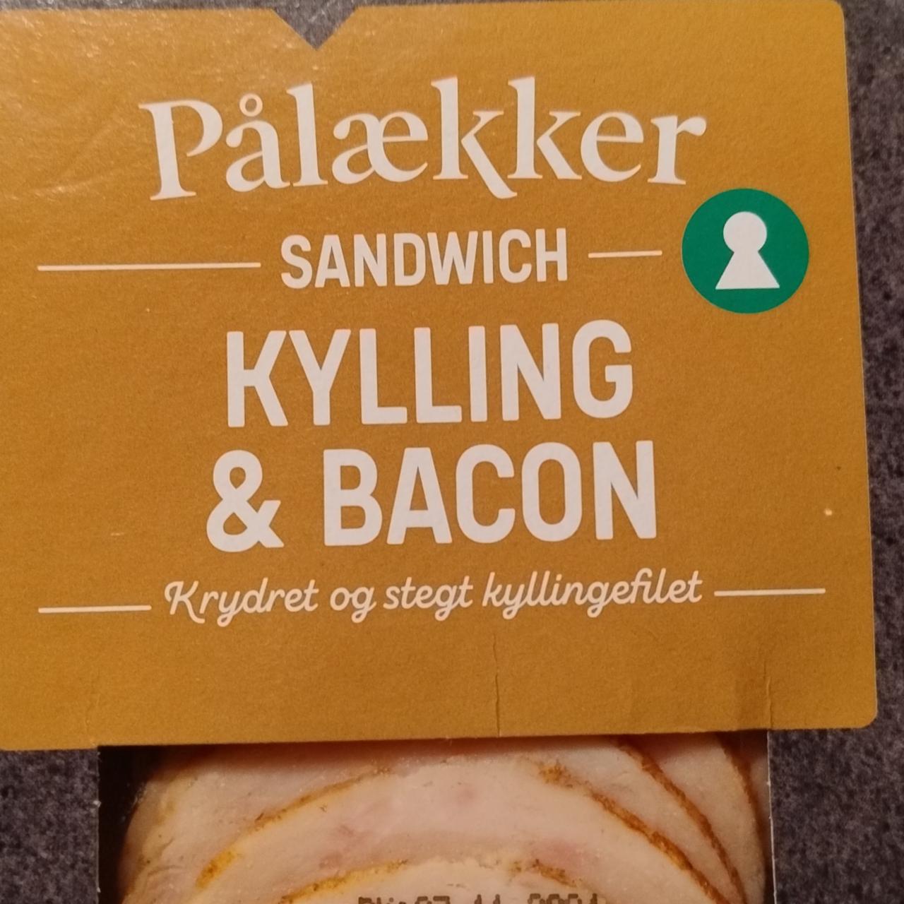 Fotografie - Kylling & bacon sandwich Pålækker