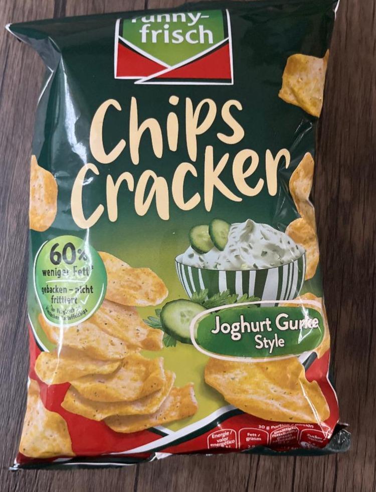 Fotografie - Chips cracker joghurt gurke style Funny-frisch